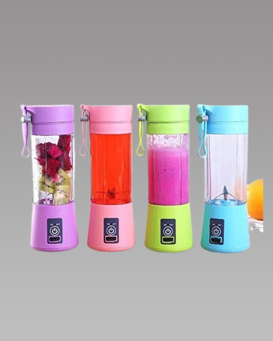 Portable Electric 6 Blade USB Juice Maker (380 ml)