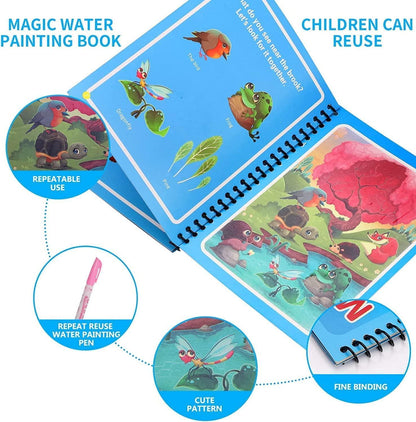 Reusable Magic Water Quick Dry Book