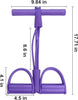 8 tube Multifunction Pedal Resistance Band Trainer